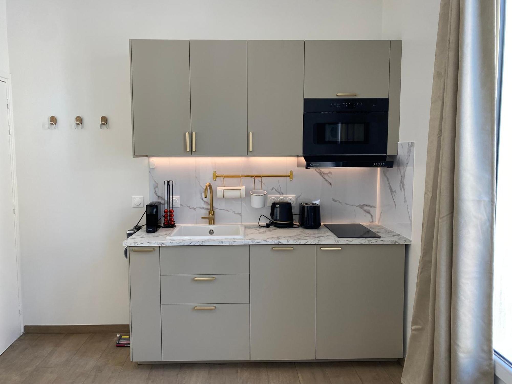 Appartement Moderne Climatise Monaco Vue Mer กัปไดล์ ภายนอก รูปภาพ