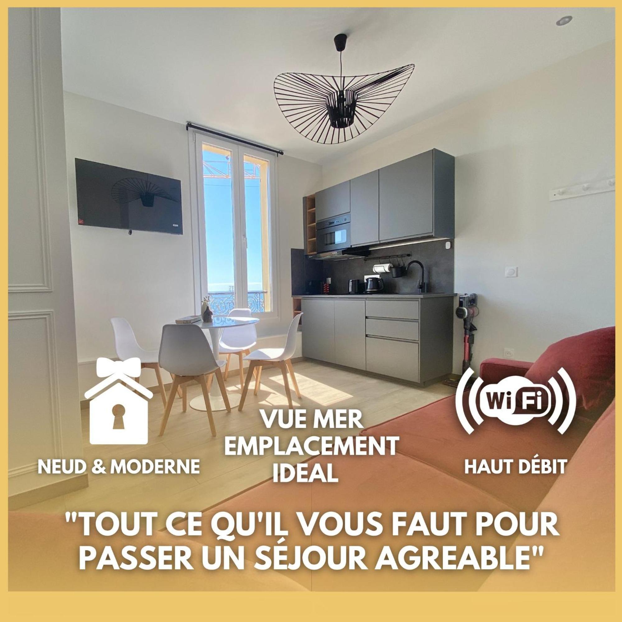 Appartement Moderne Climatise Monaco Vue Mer กัปไดล์ ภายนอก รูปภาพ