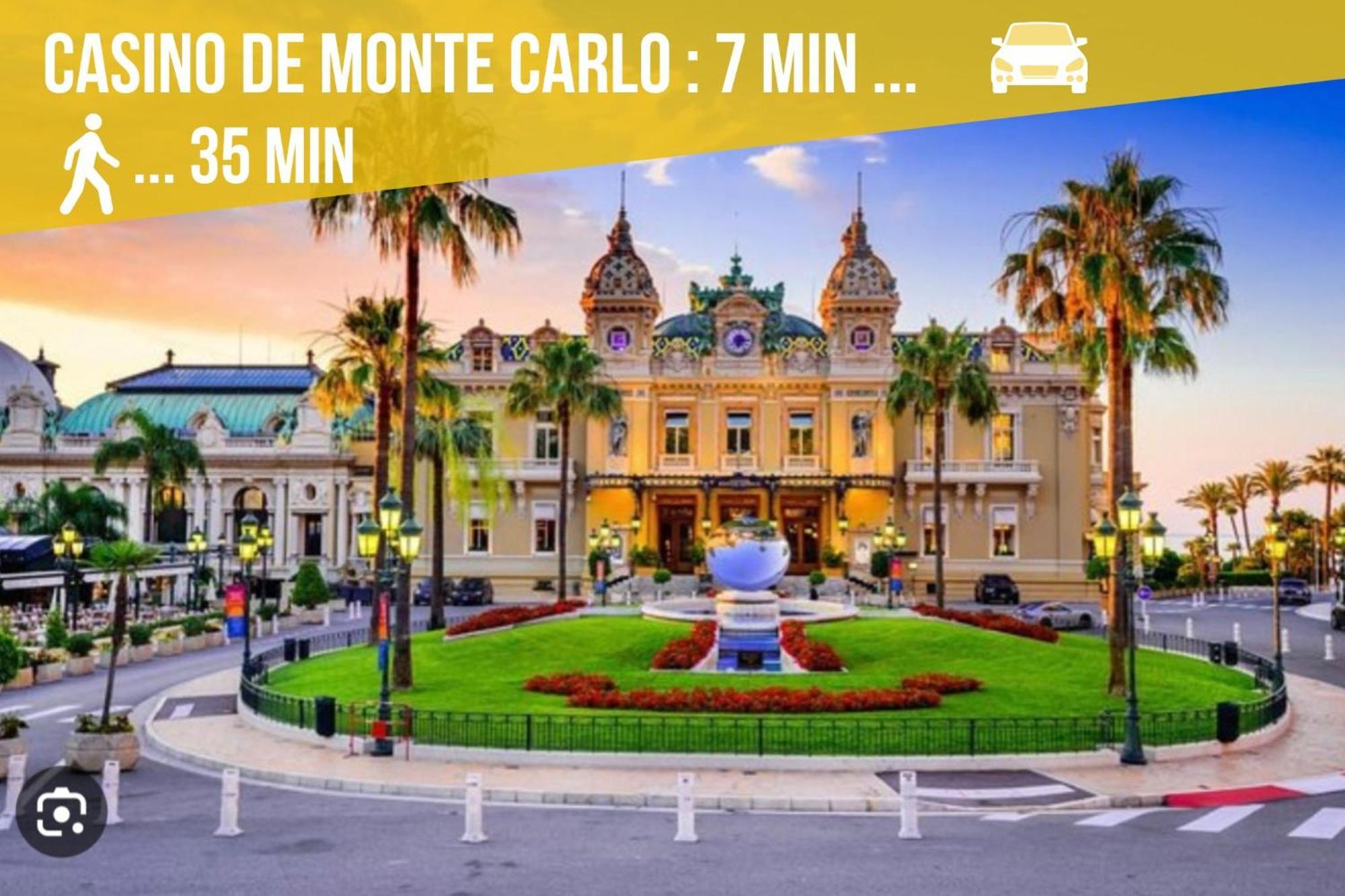 Appartement Moderne Climatise Monaco Vue Mer กัปไดล์ ภายนอก รูปภาพ