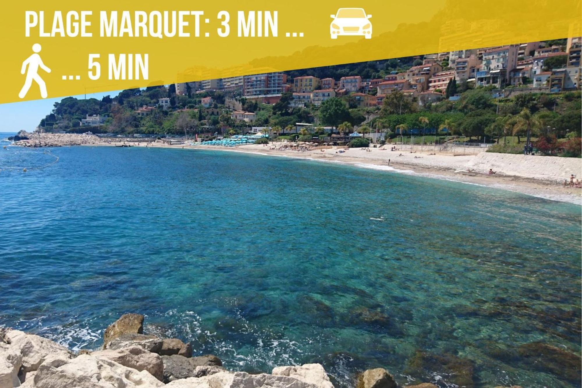 Appartement Moderne Climatise Monaco Vue Mer กัปไดล์ ภายนอก รูปภาพ