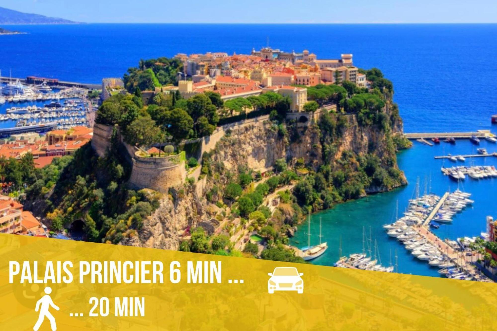 Appartement Moderne Climatise Monaco Vue Mer กัปไดล์ ภายนอก รูปภาพ